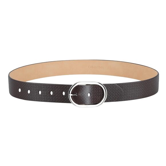 7431 Women's Ck Micro Emboss Casual Belt For Jeans, Trousers And Dresses, - Picture 4 of 6